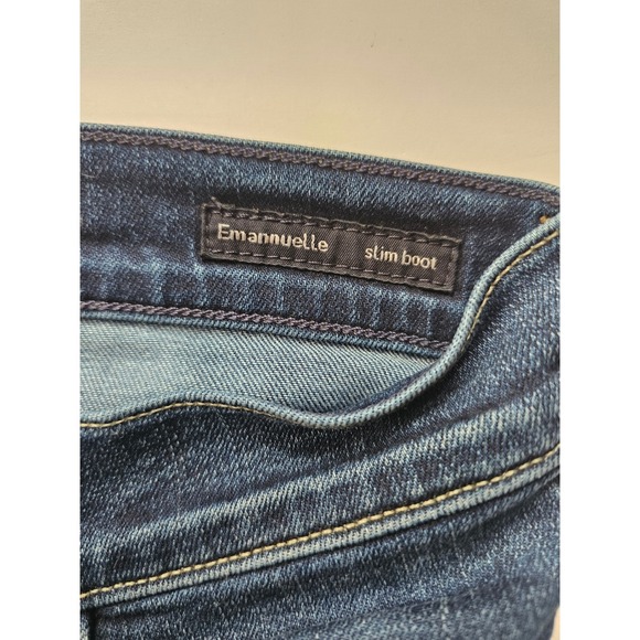 Citizens of Humanity Emmanuelle Slim Boot Jeans 29 Dark Wash Mid Rise Designer - Picture 3 of 10